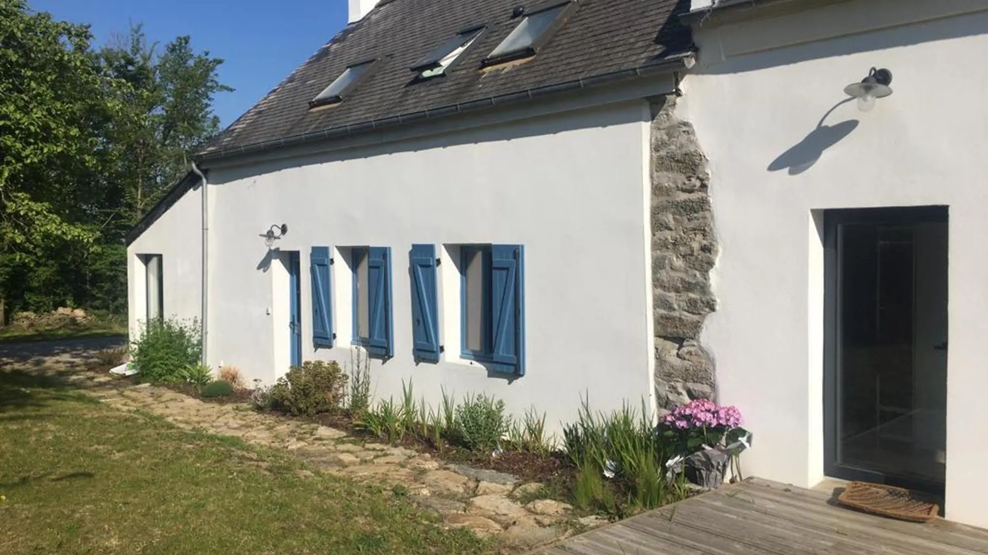 Holiday home Villa Contemporaine Avec Jardin, A 1,5 Km De La Plage: 8 Pers., 2 Terrasses, Wi-Fi, Baignoire Balneo - Fr-1-418-198 Locmaria France